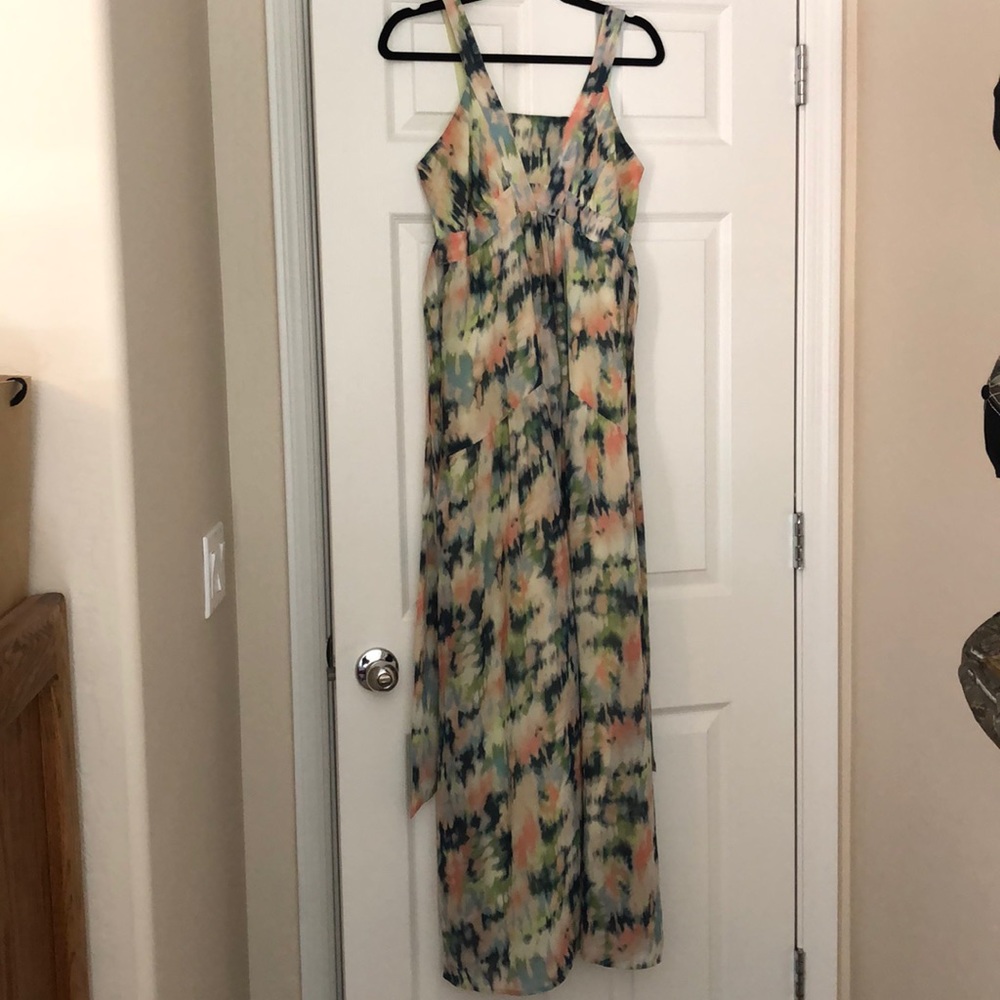 Long flowing dress